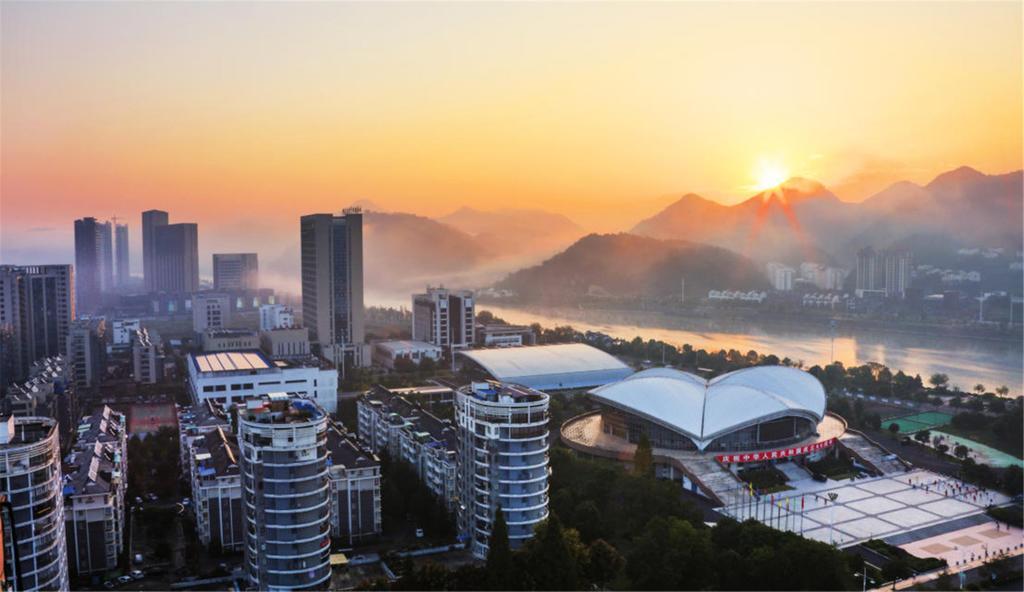 Huangshan Tiandu International Hotel Exterior foto