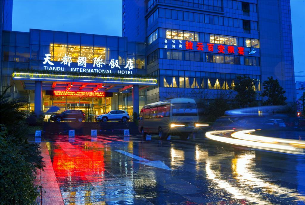 Huangshan Tiandu International Hotel Exterior foto