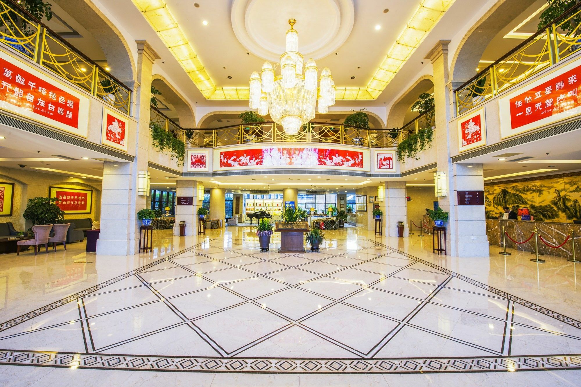Huangshan Tiandu International Hotel Exterior foto
